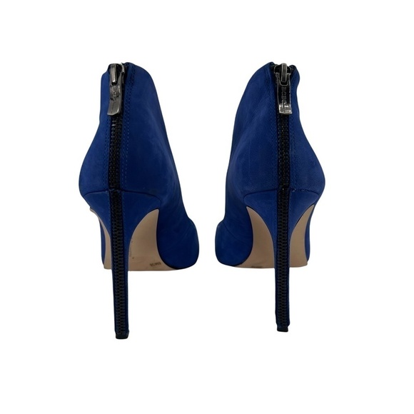 BCBGeneration Blue Suede Pointed Toe Heels Size 8 Women's - Picture 9 of 15